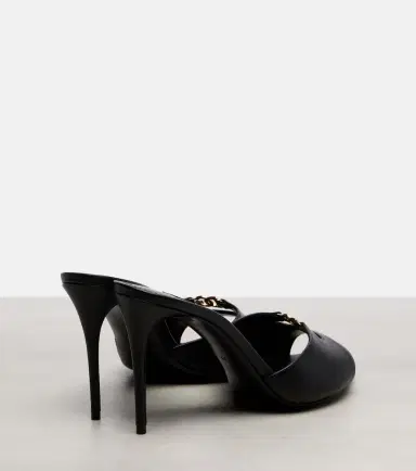 Dolce & Gabbana DG leather mules | Thumbnail 3 Dolce & Gabbana DG leather mules | Thumbnail 3