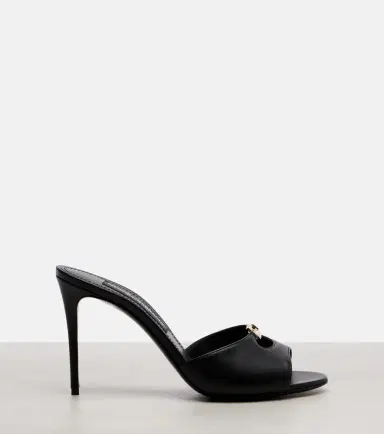 Dolce & Gabbana DG leather mules | Thumbnail 4 Dolce & Gabbana DG leather mules | Thumbnail 4