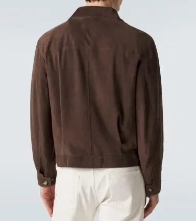 Brunello Cucinelli Suede jacket | Thumbnail 2 Brunello Cucinelli Suede jacket | Thumbnail 2
