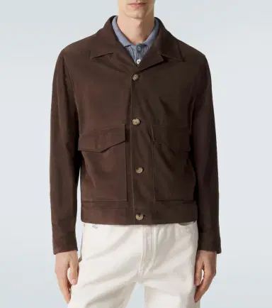 Brunello Cucinelli Suede jacket | Thumbnail 4 Brunello Cucinelli Suede jacket | Thumbnail 4