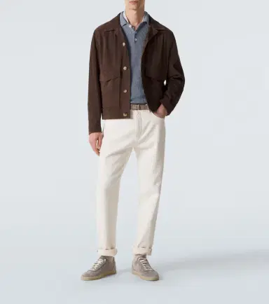 Brunello Cucinelli Suede jacket | Thumbnail 5 Brunello Cucinelli Suede jacket | Thumbnail 5