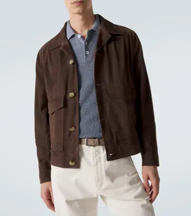 Brunello Cucinelli Suede jacket | Thumbnail 6 Brunello Cucinelli Suede jacket | Thumbnail 6