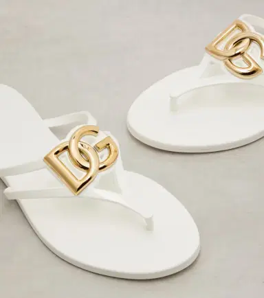 Dolce & Gabbana DG rubber thong sandals | Thumbnail 4 Dolce & Gabbana DG rubber thong sandals | Thumbnail 4