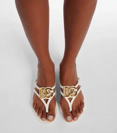 Dolce & Gabbana DG rubber thong sandals | Thumbnail 6 Dolce & Gabbana DG rubber thong sandals | Thumbnail 6
