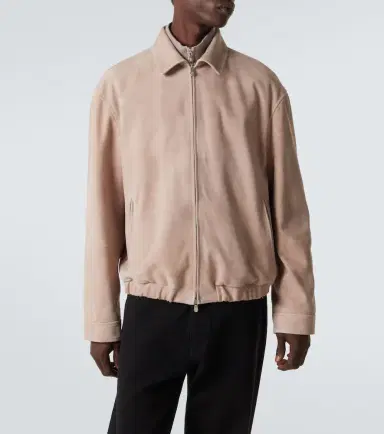 Brunello Cucinelli Suede blouson jacket | Thumbnail 4 Brunello Cucinelli Suede blouson jacket | Thumbnail 4