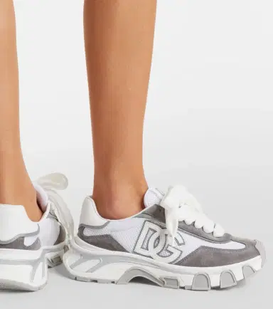 Dolce & Gabbana Runner suede-trimmed sneakers | Thumbnail 6 Dolce & Gabbana Runner suede-trimmed sneakers | Thumbnail 6