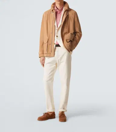 Brunello Cucinelli Chalk stripe linen twill blazer | Thumbnail 3 Brunello Cucinelli Chalk stripe linen twill blazer | Thumbnail 3