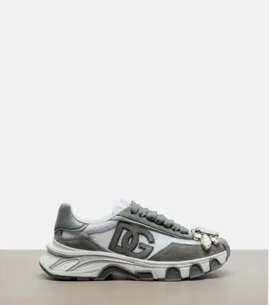 Dolce & Gabbana DG Country Road suede-trimmed sneakers | Thumbnail 4 Dolce & Gabbana DG Country Road suede-trimmed sneakers | Thumbnail 4