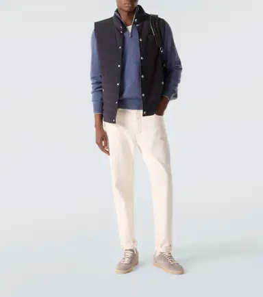 Brunello Cucinelli Cashmere half-zip sweater | Thumbnail 2 Brunello Cucinelli Cashmere half-zip sweater | Thumbnail 2