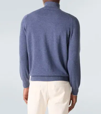 Brunello Cucinelli Cashmere half-zip sweater | Thumbnail 4 Brunello Cucinelli Cashmere half-zip sweater | Thumbnail 4