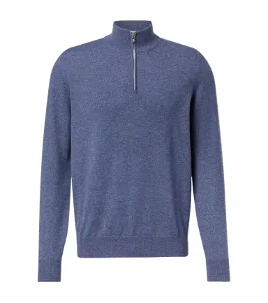 Brunello Cucinelli Cashmere half-zip sweater | Thumbnail 1 Brunello Cucinelli Cashmere half-zip sweater | Thumbnail 1