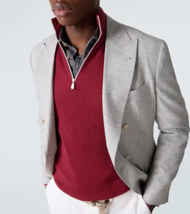 Brunello Cucinelli Ribbed-knit cotton sweater | Thumbnail 2 Brunello Cucinelli Ribbed-knit cotton sweater | Thumbnail 2