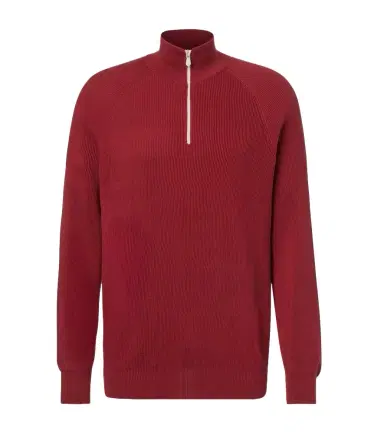 Brunello Cucinelli Ribbed-knit cotton sweater | Thumbnail 1 Brunello Cucinelli Ribbed-knit cotton sweater | Thumbnail 1