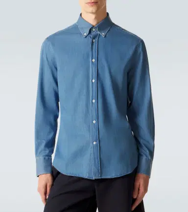 Brunello Cucinelli Denim shirt | Thumbnail 4 Brunello Cucinelli Denim shirt | Thumbnail 4