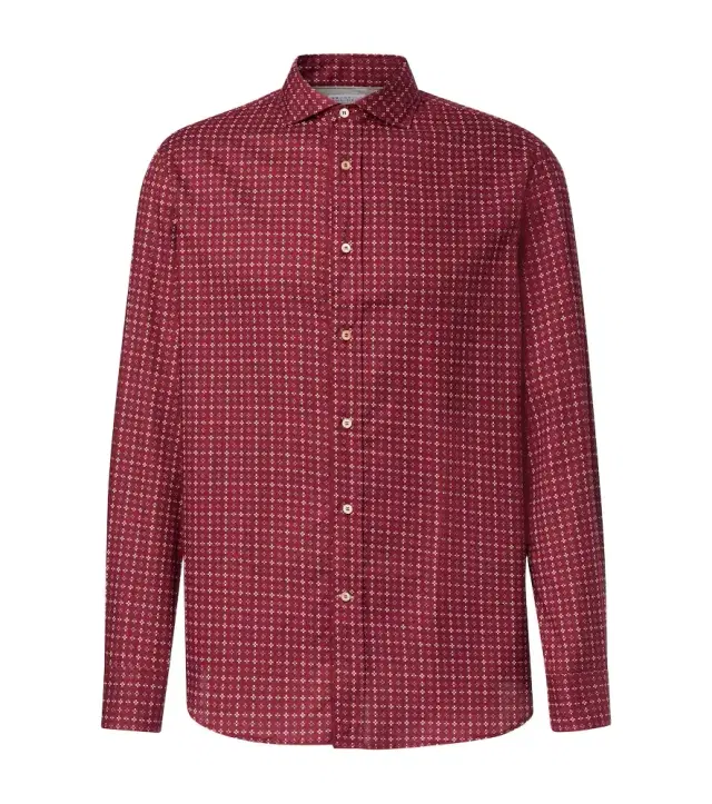 Printed cotton shirt Printed cotton shirt