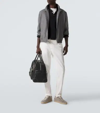 Brunello Cucinelli Cotton polo sweater | Thumbnail 5 Brunello Cucinelli Cotton polo sweater | Thumbnail 5