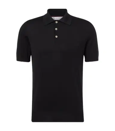 Brunello Cucinelli Cotton piqué polo shirt | Thumbnail 1 Brunello Cucinelli Cotton piqué polo shirt | Thumbnail 1