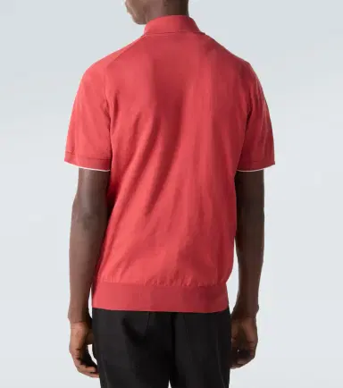 Brunello Cucinelli Cotton piqué polo shirt | Thumbnail 2 Brunello Cucinelli Cotton piqué polo shirt | Thumbnail 2