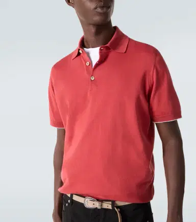 Brunello Cucinelli Cotton piqué polo shirt | Thumbnail 3 Brunello Cucinelli Cotton piqué polo shirt | Thumbnail 3