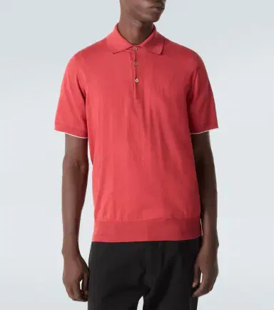 Brunello Cucinelli Cotton piqué polo shirt | Thumbnail 4 Brunello Cucinelli Cotton piqué polo shirt | Thumbnail 4