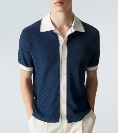 Brioni Linen, cotton, and silk shirt | Thumbnail 2 Brioni Linen, cotton, and silk shirt | Thumbnail 2