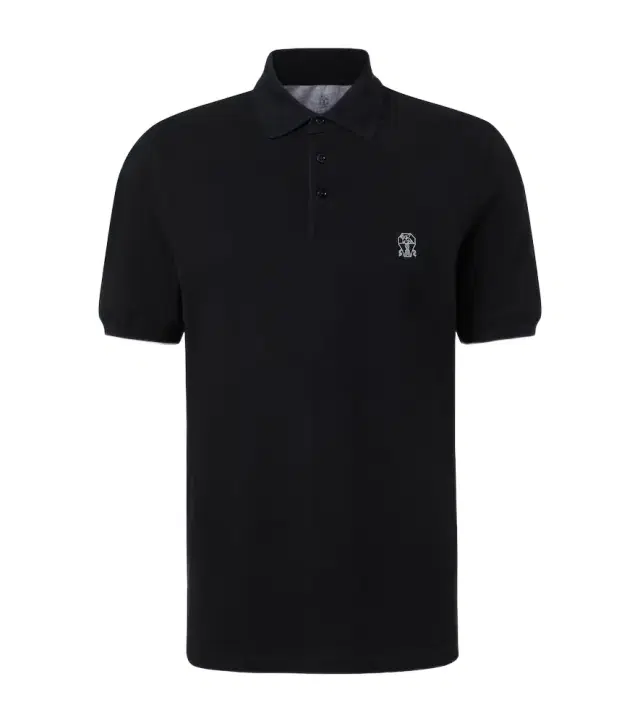 Logo cotton polo shirt Logo cotton polo shirt