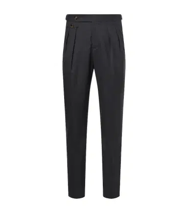 Brunello Cucinelli Virgin wool straight pants | Thumbnail 1 Brunello Cucinelli Virgin wool straight pants | Thumbnail 1