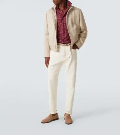 Brunello Cucinelli Mid-rise straight jeans | Thumbnail 3 Brunello Cucinelli Mid-rise straight jeans | Thumbnail 3