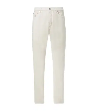 Brunello Cucinelli Mid-rise straight jeans | Thumbnail 1 Brunello Cucinelli Mid-rise straight jeans | Thumbnail 1