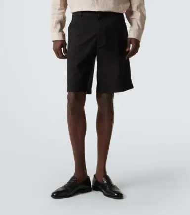 Brunello Cucinelli Cotton-blend Bermuda shorts | Thumbnail 4 Brunello Cucinelli Cotton-blend Bermuda shorts | Thumbnail 4