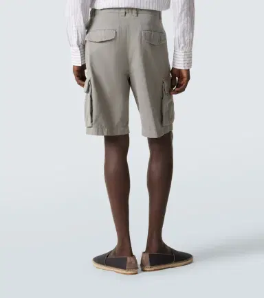 Brunello Cucinelli Cotton cargo shorts | Thumbnail 5 Brunello Cucinelli Cotton cargo shorts | Thumbnail 5