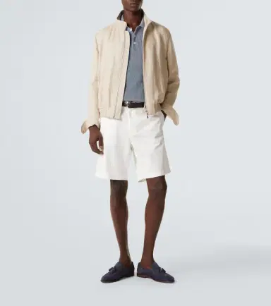 Brunello Cucinelli Cotton-blend Bermuda shorts | Thumbnail 2 Brunello Cucinelli Cotton-blend Bermuda shorts | Thumbnail 2
