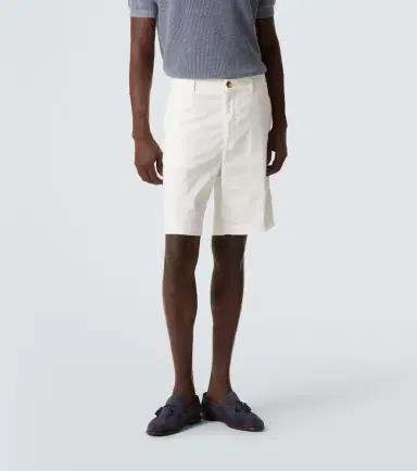 Brunello Cucinelli Cotton-blend Bermuda shorts | Thumbnail 4 Brunello Cucinelli Cotton-blend Bermuda shorts | Thumbnail 4