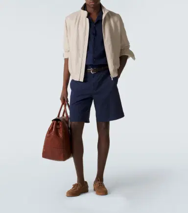 Brunello Cucinelli Cotton-blend shorts | Thumbnail 2 Brunello Cucinelli Cotton-blend shorts | Thumbnail 2