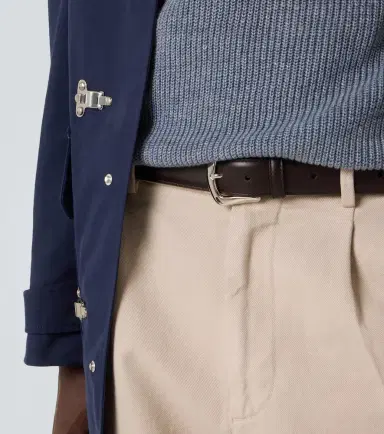 Brunello Cucinelli Leather belt | Thumbnail 4 Brunello Cucinelli Leather belt | Thumbnail 4