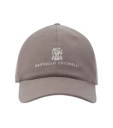 Brunello Cucinelli Logo embroidered cotton baseball cap | Thumbnail 1 Brunello Cucinelli Logo embroidered cotton baseball cap | Thumbnail 1