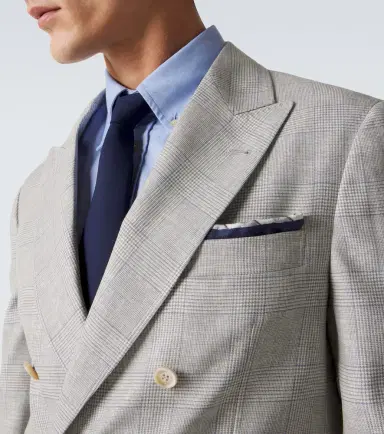Brunello Cucinelli Silk pocket square | Thumbnail 2 Brunello Cucinelli Silk pocket square | Thumbnail 2
