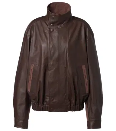 Lemaire Leather blouson jacket | Thumbnail 1 Lemaire Leather blouson jacket | Thumbnail 1