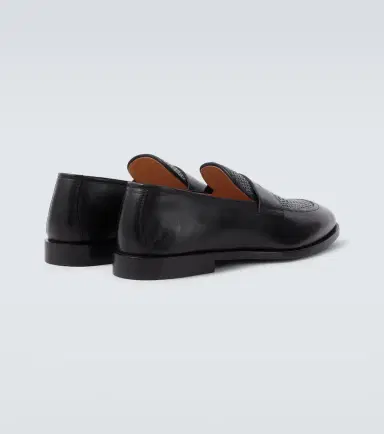 Brunello Cucinelli Woven leather penny loafers | Thumbnail 5 Brunello Cucinelli Woven leather penny loafers | Thumbnail 5