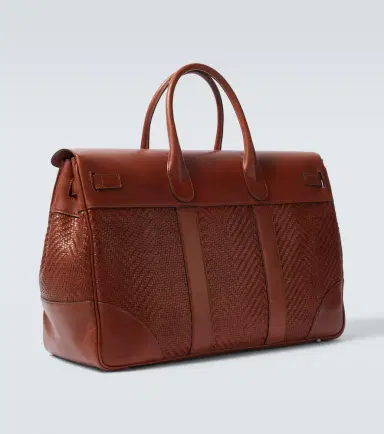 Brunello Cucinelli Country leather tote bag | Thumbnail 3 Brunello Cucinelli Country leather tote bag | Thumbnail 3