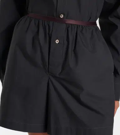 Lemaire Cotton and silk shorts | Thumbnail 2 Lemaire Cotton and silk shorts | Thumbnail 2