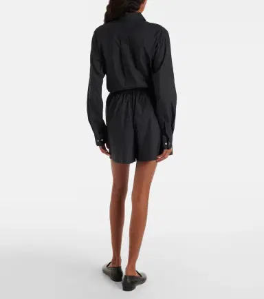 Lemaire Cotton and silk shorts | Thumbnail 3 Lemaire Cotton and silk shorts | Thumbnail 3
