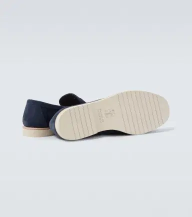 Brunello Cucinelli Suede penny loafers | Thumbnail 6 Brunello Cucinelli Suede penny loafers | Thumbnail 6
