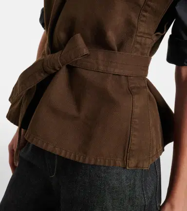 Lemaire Belted cotton twill top | Thumbnail 2 Lemaire Belted cotton twill top | Thumbnail 2