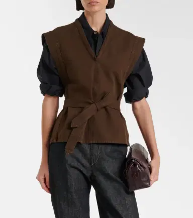 Lemaire Belted cotton twill top | Thumbnail 4 Lemaire Belted cotton twill top | Thumbnail 4