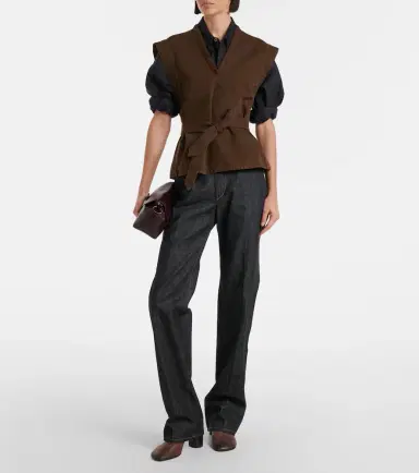 Lemaire Belted cotton twill top | Thumbnail 5 Lemaire Belted cotton twill top | Thumbnail 5