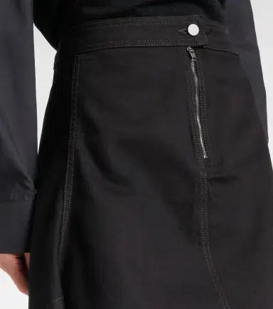 Lemaire Asymmetric denim midi skirt | Thumbnail 2 Lemaire Asymmetric denim midi skirt | Thumbnail 2