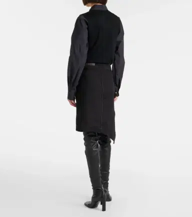 Lemaire Asymmetric denim midi skirt | Thumbnail 7 Lemaire Asymmetric denim midi skirt | Thumbnail 7