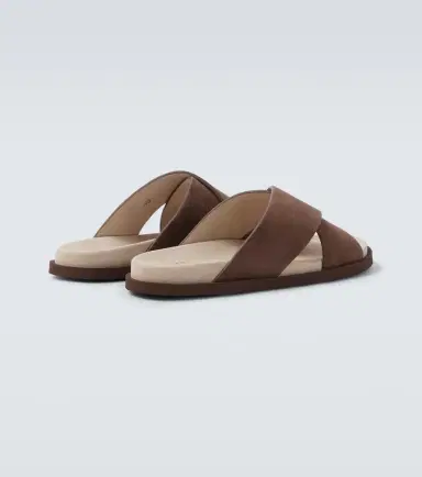 Brunello Cucinelli Suede slides | Thumbnail 2 Brunello Cucinelli Suede slides | Thumbnail 2