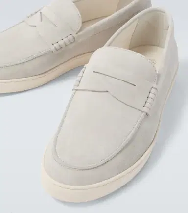 Brunello Cucinelli Suede slip-on sneakers | Thumbnail 2 Brunello Cucinelli Suede slip-on sneakers | Thumbnail 2